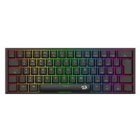 Teclado Mecânico Gamer Redragon Anivia Pro RGB Preto 60% Switch Azul Low Profile K614RGB-pro Teclado Mecânico Gamer Redragon Anivia Pro RGB Preto 60% Switch Azul Low Profile K614RGB-pro