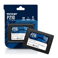 SSD Patriot P210s128g25 128GB 2.5" Sata 3 500mb/s Leit, 400mb/s Grav 120