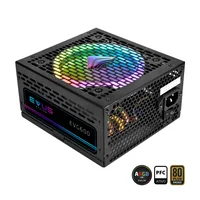 Fonte Atx Gamer Evus Evg600 Argb 600w 80 Plus Bronze PFC Ativo