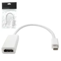 Cabo Mini Displayport Macho Para HDMI Femea