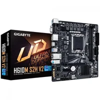 Placa Mãe Gigabyte H610m S2h V2, Chipset H610, Intel LGA 1700, Matx, Ddr5