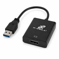 Cabo Conversor Usb Macho X HDMI Fêmea Xc-adp-36 X-cell.