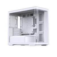 Gabinete Gamer Aquário Jonsbo D300 White M-atx Vidro Temperado Usb-c Branco
