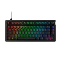 Teclado Mecânico Gamer Hyperx Alloy Rise 75 - 75% - Switch Linear - RGB - Preto - 7g7a4aa#ac4