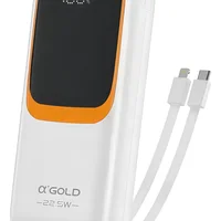 Power Bank Portátil Carregador Portátil 20000 Mah Turbo Branco