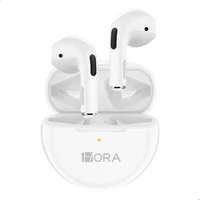 Fone De Ouvido Sem Fio Bluetooth Tws A8s Com Display 1hora Cor:branco Fone De Ouvido Sem Fio Bluetooth Tws A8s Com Display 1hora Cor:branco