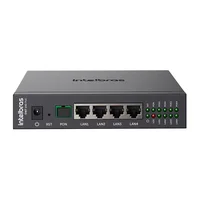 Modem Óptico Pon Lan 4p - Ont 140 Poe Intelbras