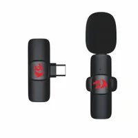 Microfone Lapela Redragon Athan Usb Tipo-c 2.4ghz Com Anc - Gm93