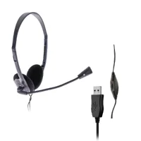 Fone De Ouvido Hoopson Headset Com Microfone Usb + Adap Usb C F-024