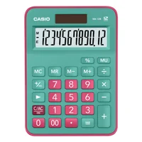 Calculadora De Mesa, 12 Digitos, verde, rosa - Mx-12b-s4-dc Calculadora De Mesa, 12 Digitos, verde, rosa - Mx-12b-s4-dc