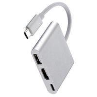 Adaptador Usbc 3.1 Tipo C Thunderbolt 3.0 X HDMI Usb 3 Tipo