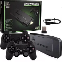 Video Game Stick Lite +10000 Jogos 2 Controle Cor:preto