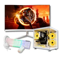 Computador Gamer Branco i5 6ª 16gb Ram Ssd 480gb Rx 580 Tela 23" Gabinete Aquario