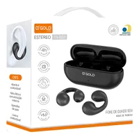 Fone Condução Óssea À Prova D'água Ambier Sem Fio Cor Preto Fone Condução Óssea À Prova D'água Ambier Sem Fio Cor Preto