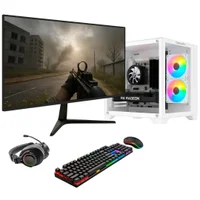 PC Gamer Completo Bluepc Frag, Amd Ryzen 5 7500f Am5, Radeon Rx 6600 8GB, B650, 16gb Ddr5, SSD 512gb Nvme, Monitor 23" 75hz, Kit Gamer - Pgbp-fra234