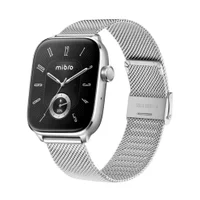 Smartwatch Mibro Watch Fit, Gps Integrado, Conexão Strava, 5atm, AmoLED 1,75" Xpaw027 - Prata