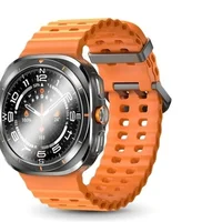 Smartwatch Ma27 Microwear Chatgpt Ia Faz Recebe Liga Gps Esportes - Laranja