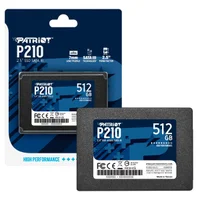 Ssd 512gb 2.5 Sata 3 500mb/s Leit - 400mb/s Grav P210 P210S512G25 Patriot