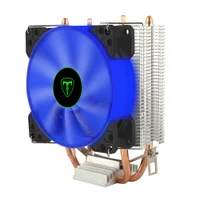 Cooler Para Processador T-Dagger, LED Azul, Intel e AMD, FAN 90mm, 2 Heat Pipes, TDP 80W, 48CFM - T-GC9109 B