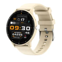 Relógio Inteligente Zwear Smartwatch Zl02c Pro Gold.