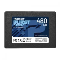 SSD 480GB Patriot Burst Elite, Sata Iii 6GB/s, Leitura 450MB/s, Gravação 320MB/s - Pbe480gs25ssdr