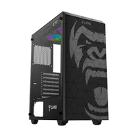 Gabinete Clanm Zilla ATX Mid Tower Preto Gabinete Clanm Zilla ATX Mid Tower Preto