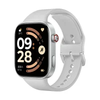 Relógio Smartwatch Redmi Watch 6 Gps Integrado 5 Satélites AmoLED 2.07" Liga De Alumínio 5 Cor:prata