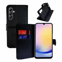 Capa Capinha Carteira Estojo Flip Para Samsung Galaxy A25 Cor Preto