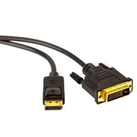 Adaptador Displayport Para Dvi Macho 2 Metros