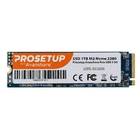 SSD 1TB M2 Nvme 2280 Prosetup Avanshare PCie Gen 3 X4 Leitura 1700mb/s Gravacao 1100mb/s SSD 1TB M2 Nvme 2280 Prosetup Avanshare PCie Gen 3 X4 Leitura 1700mb/s Gravacao 1100mb/s