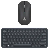 Combo Teclado e Mouse Sem Fio Kross Elegance KE-KMB94 Qwerty Portátil Preto