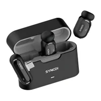 Microfone Sem Fio Synco Smic-c Usb-c Lapela Celular Vlog