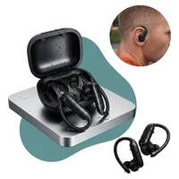 Fone De Ouvido Bluetooth Esportivo Com Gancho- Pei-p1005 Preto
