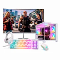 Computador Gamer I5 16gb Ram Ssd 480gb Tela 23 Rx 560 4gb Gabinete Aquário +4 Cooler RGB