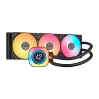 Water Cooler 360mm Corsair Icue Link Titan 360 Rx Lcd, ARGB, Black - Cw-9061023-ww
