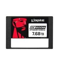 SSD Kingston DC600M Mixed-Use, 7.68TB, 2.5", SATA III, Leitura: 560 MB/s, Gravação: 530 MB/s, Preto - SEDC600M/7680G