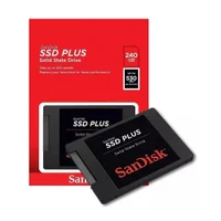 SSD Sandisk Plus 240GB, SATA, Leitura 530 MB/s - SDSSDA-240G-G26 SSD Sandisk Plus 240GB, SATA, Leitura 530 MB/s - SDSSDA-240G-G26
