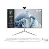 Computador All In One 19.1 Polegadas i5 Aitek com Teclado e Mouse Sem Fio Branco + Webcam Ideal Home Office