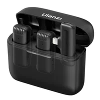 Microfone Sem Fio Lapela Ulanzi J12 Iphone Lightning Com 2un Microfone Sem Fio Lapela Ulanzi J12 Iphone Lightning Com 2un