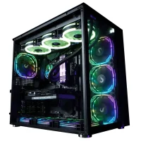 PC Gamer Ryzen 7 5700x, RTX 4060, 32gb RGB Ddr4, SSD Nvme 1TB, 750w 80 Plus, Full Black - Pz37wi3d-e