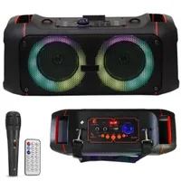 Caixa De Som Portátil Bluetooth Com Microfone Usb Fm - ATURN SHOP