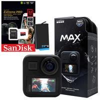 Câmera Gopro Max 360 Graus + Bateria + Cartão 32GB Câmera Gopro Max 360 Graus + Bateria + Cartão 32GB