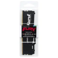 Memória Ram Kingston Fury Beast Ddr5 32gb 6000mhz RGB - Preto (kf560c36bbe2a-32)
