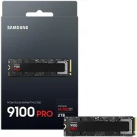 SSD M.2 NVMe Gen5 2TB 14.700MB/s Samsung 9100 Pro PC / Ps5 / Playstation 5 SSD PCie 5.0 Gen 5 - MZ-VAP2T0BAM