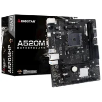 Placa Mãe Biostar A520mhp Socket Am4 Ddr4 Micro Atx 4x Sata 6gb/s PCie 3.0 Suporte Ryzen 3000 5000