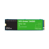 SSD WD Green Sn350, 250GB, M.2 2280, Pcie Gen3 X4, Nvme 1.3 - Wds250g2g0c