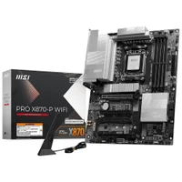 Placa Mãe Msi Pro X870-p Wi-fi Socket Am5 Ddr5 Atx Bluetooth 5.2 PCie 5.0 RGB Otimizada Para Gaming