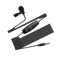 Microfone Lapela Lensgo Dm1 P2 3.5mm Para Câmeras E Smartphones