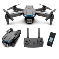 Drone Pro 4k E99 Pro Gravação Wifi 2.4g Com Duas Baterias Estável Cor:preto