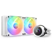 Water Cooler Nzxt Kraken 240, ARGB, 240mm, Intel e AMD, Branco - Rl-kr240-w1 Water Cooler Nzxt Kraken 240, ARGB, 240mm, Intel e AMD, Branco - Rl-kr240-w1